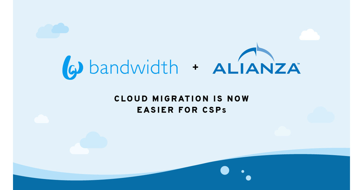 Bandwidth and Alianza Announce Partnership to Accelerate Cloud Migration for Communications Service Providers Bandwidth and Alianza Announce Partnership to Accelerate Cloud Migration for Communications Service Providers