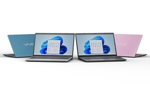 VAIO'S NEW NOTEBOOKS DELIVER UNSURPASSED PERFORMANCE WITH UP TO 10 HOURS OF BATTERY LIFE