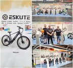 ESKUTE Makes A Grand Debut at the National Cycling Show in...