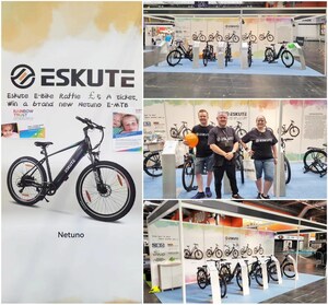 ESKUTE entra con un grande debutto al National Cycling Show di Birmingham