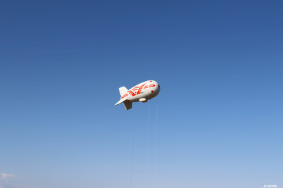 Le ST-Flex d'Altaeros flotte à 249 m au-dessus du sol.