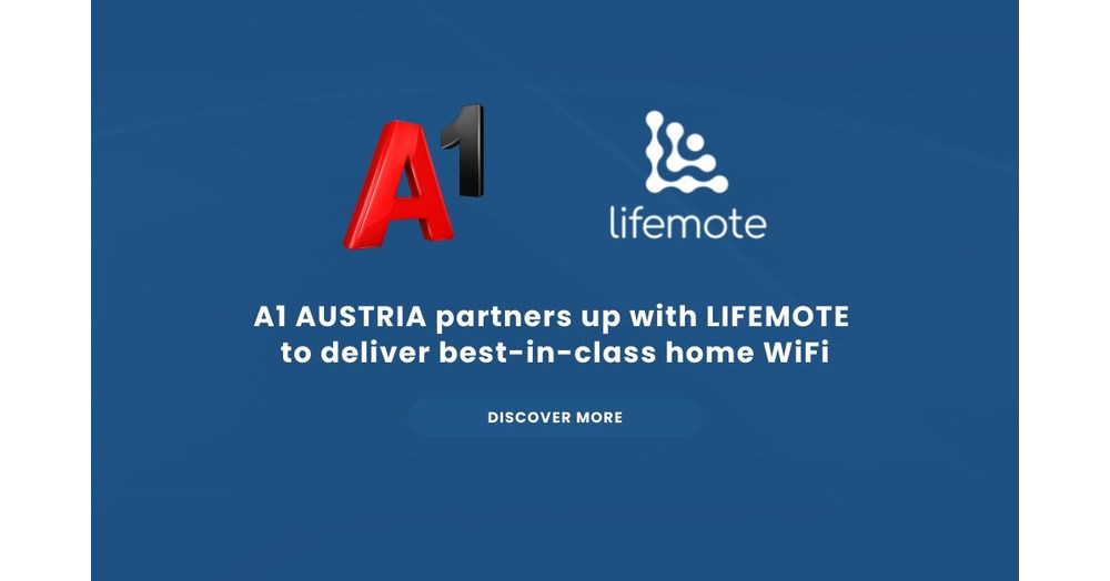 A1 Austria werkt samen met Lifemote om de beste wifi voor thuis te leveren