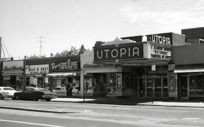 Historic Queens Utopia Theater Circa 1970's