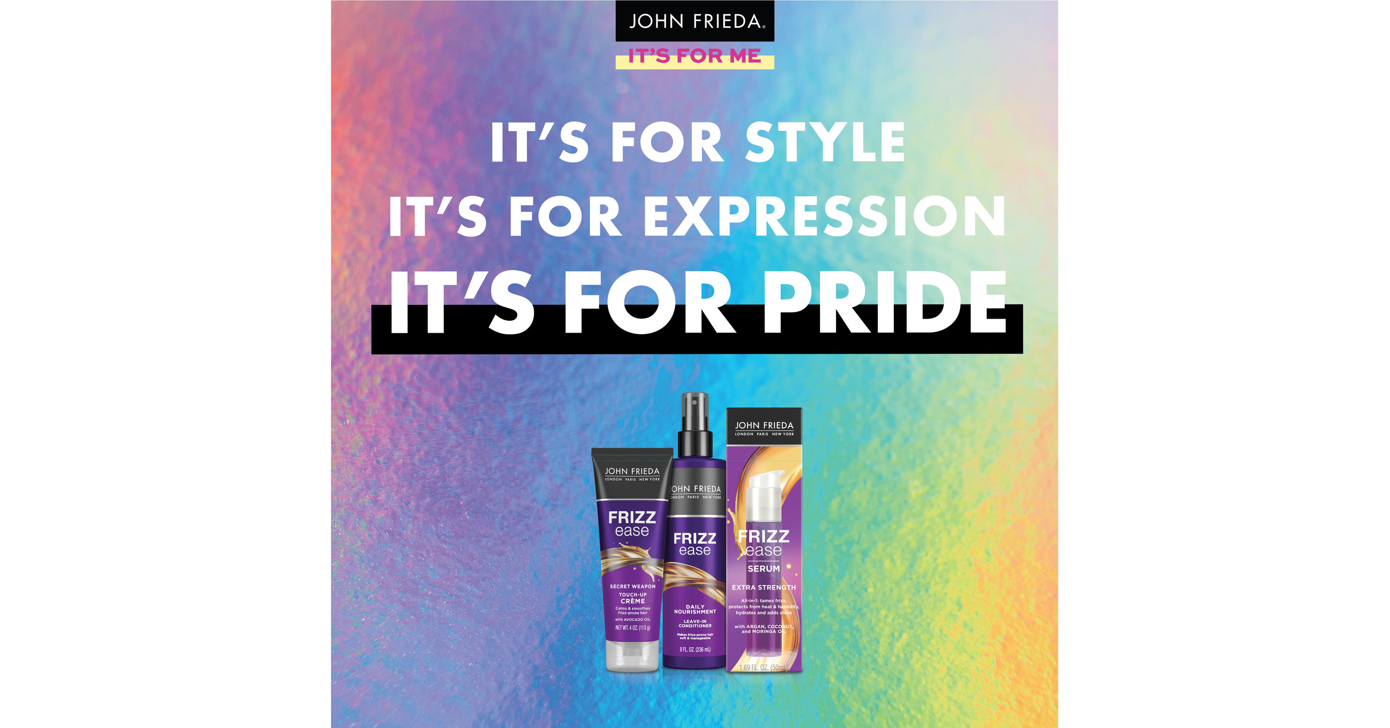 JOHN FRIEDA® HAIR CARE RAISES AWARENESS FOR TEAM TRANSTOPIA TWITCHPROM
