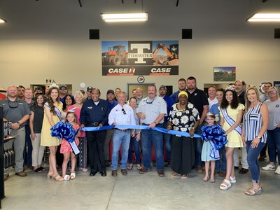 Tidewater Equipment Company leadership join CASE representatives and local officials in the grand opening of its new operation in Enterprise