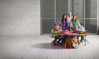 IKEA Canada and members of the 2SLGBTQ+ community celebrate stories of advocacy and representation with the Rally Table, constructed from Pride rally signs