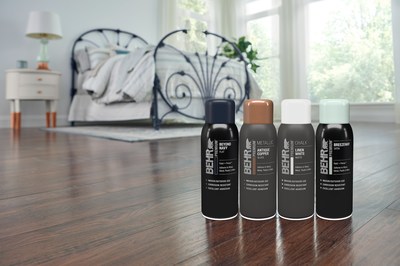 BEHR PREMIUM™ Spray Paints are is designed for both indoor and outdoor use, seamlessly adhesive to a variety of surfaces.
