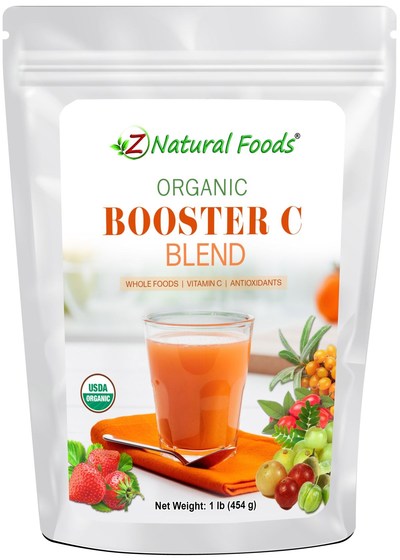 Z Natural Foods' new Organic Booster C blend is the ultimate whole food vitamin C supplement that supports a healthy immune system
