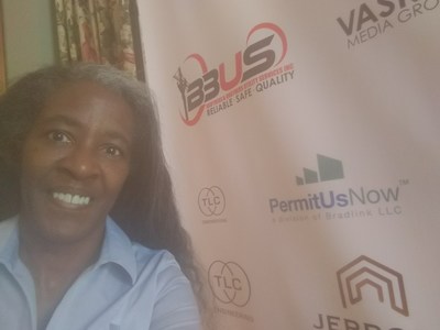Helen Callier, President of PermitUsNow featured during Subcontractors USA conversation sessions with government agencies, small, veteran, minority and women owned businesses in attendance.