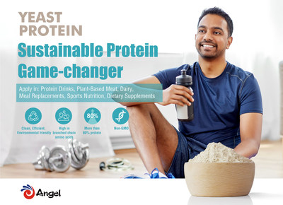La proteína de levadura mejorada de Angel es un nutriente sostenible
