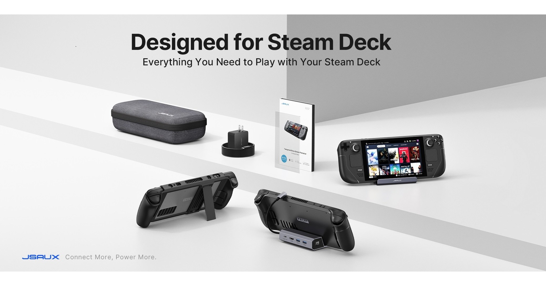Protect your Deck!  JSAUX Protective Standing Case for Steam Deck