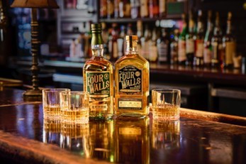 Glenn Howerton, Rob McElhenney and Charlie Day Announce Four Walls Whiskey. Limited-edition Collection Now Available for Pre-Order with Proceeds to Benefit the Bar Community.