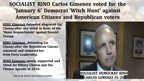 Socialist RINO Carlos Gimenez (FL 28) Voted for the 'January 6' Democrat 'Witch Hunt' Against American Citizens and Republican Voters
