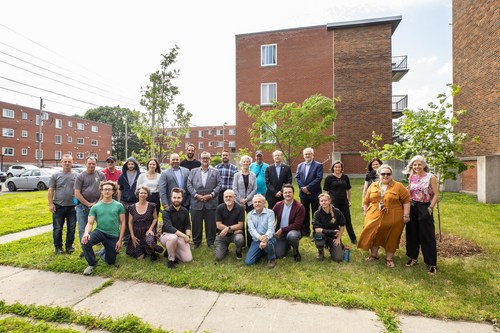 500 PLANTS TO CELEBRATE THE 5TH ANNIVERSARY OF HABITATIONS LE DOMAINE'S ...