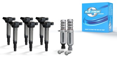 SMP’s latest Blue Streak® product release includes Blue Streak® Ignition Coil Multi-Pack Kits and Blue Streak® Variable Valve Timing Solenoid Kits.