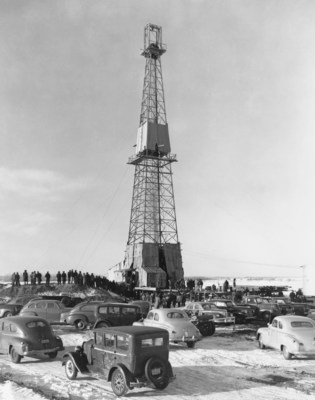 Leduc No 1, 1947. Courtesy of the Glenbow Archives (CNW Group/e3 Metals Corp.)