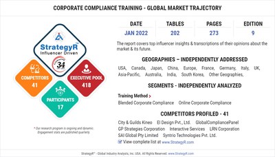 Global Industry Analysts Predicts the World Corporate Compliance Training Market to Reach $10.8 Billion by 2026