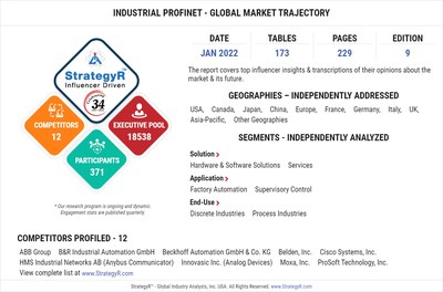 New Study from StrategyR Highlights a $1.6 Billion Global Market for Industrial PROFINET by 2026
