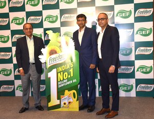 Freedom Refined Sunflower Oil the No.1* Brand in INDIA in Sunflower Oil Category