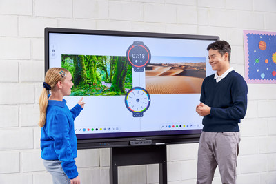 Teachers can record lessons and audio on the ActivPanel and share them with students in the classroom or at home to prevent learning loss and improve overall student engagement and achievement.