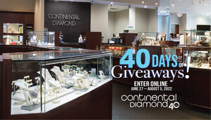 Continental Diamond Celebrates 40 Years with 40 Days of Giveaways!