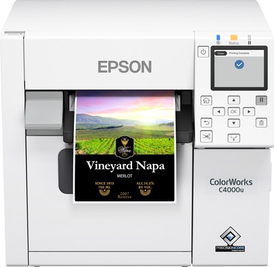The ColorWorks C4000, a powerful and compact on-demand commercial color label printer, is now available.