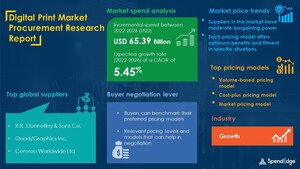 Digital Print Market to reach USD 65.39 Billion by Top Spending Regions and Market Price Trends | SpendEdge