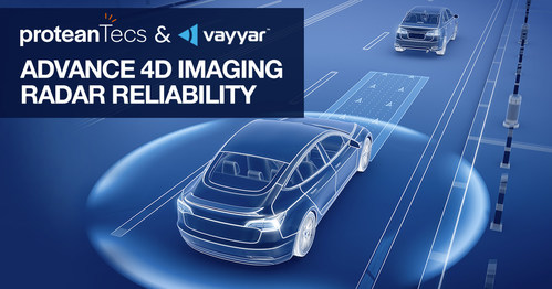 Vayyar adds proteanTecs’ predictive analytics to automotive 4D imaging radar-on-chip platform