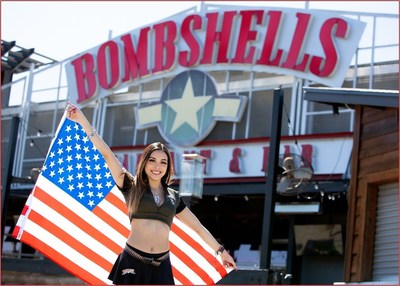 Bombshells Girls waitresses bring to life timeless "pin-up” models from World War II military aircraft “nose art”. The chain’s first franchisee opens today in San Antonio at 8410 Texas Highway 151 near the interchange with I-410.