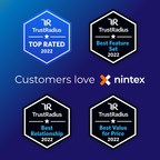 Nintex Earns a 2022 Top Rated Award from TrustRadius for Fourth...
