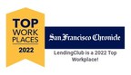 San Francisco Chronicle Names LendingClub a Top 5 Winner of the...