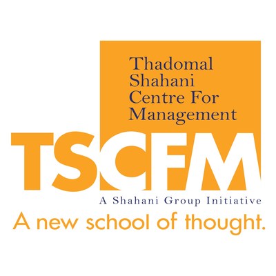 The Thadomal Shahani Centre for Management (TSCFM) Logo
