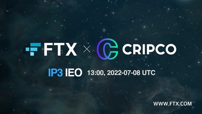 CRIPCO debuts with IP3 token listing on FTX as it launches IP-based Blockchain and NFT Business.