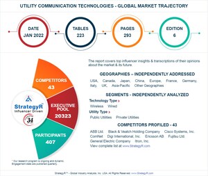 New Analysis from Global Industry Analysts Reveals Steady Growth for Utility Communication Technologies, with the Market to Reach $26.1 Billion Worldwide by 2026