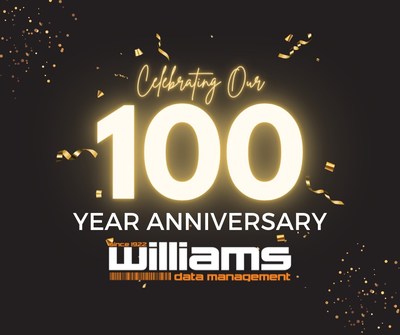 Williams Data Management Celebrates its 100 Year Anniversary in the Southern California Business Community