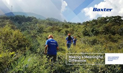 Baxter Corporate Responsibility Report 2021 (CNW Group/Baxter Corporation)