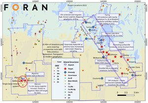 Foran Announces Exploration Results from Bigstone &amp; Marconi
