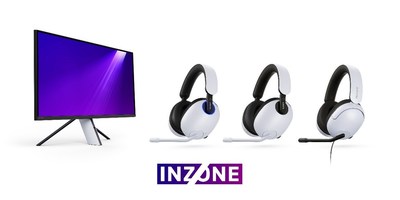 Sony INZONE monitor and headsets