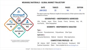 New Analysis from Global Industry Analysts Reveals Steady Growth for Wearable Materials, with the Market to Reach $4.4 Billion Worldwide by 2026