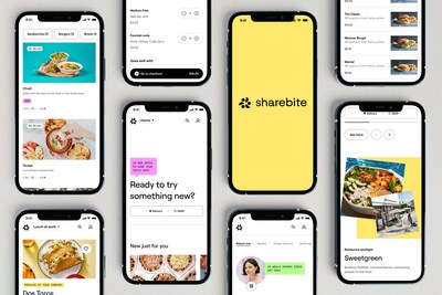 Sharebite's food ordering platform.