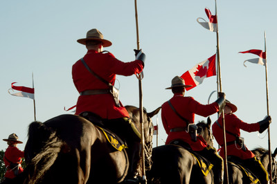 RCMP Musical Ride saddles up for Canada Day Celebrations