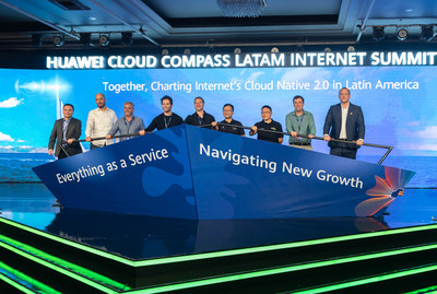 Huawei Cloud, CNCF, Huawei Mobile Cloud e empresas de Internet representativas registram o Cloud Native 2.0 da Internet na América Latina. (PRNewsfoto/HUAWEI CLOUD)