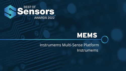 Best of Sensors Instrumems Winner: Innovative Award - MEMS Category