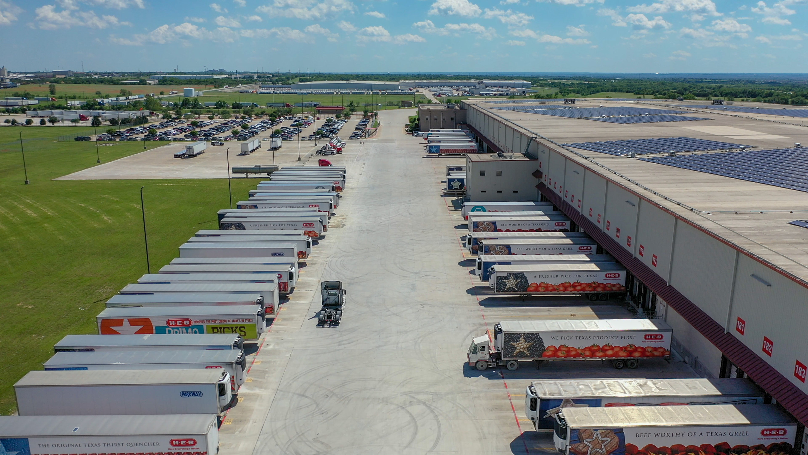 H-E-B distribution center in Temple, TX