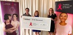 Entreprises Bourget and Sel Drummond donate nearly $12,000 to the Quebec Breast Cancer Foundation