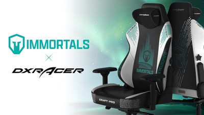 DXRacer Craft 2022 Series Immortals Edition esports chair is available now for pre-order.
