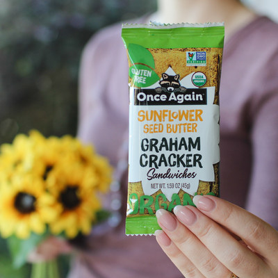 Once Again's Sunflower Seed Butter Graham Cracker Sandwiches