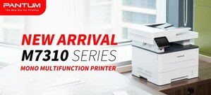 Pantum lança nova série M7310 de impressoras a laser três-em-um monocromáticas com conectividade e capacidade de impressão aprimoradas