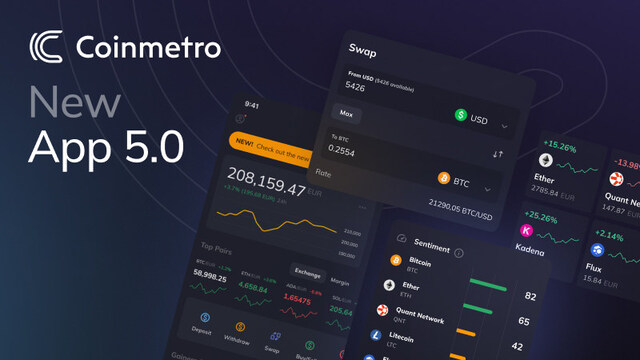 Coinmetro Releases New Mobile App For The Next Wave Of Crypto Investors Coinmetro Releases New Mobile App For The Next Wave Of Crypto Investors