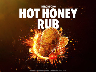 Beginning this week, fans get their hands on Wingstop's new Hot Honey Rub that's different from the rest, bringing sweet, fiery crunch to every bite.